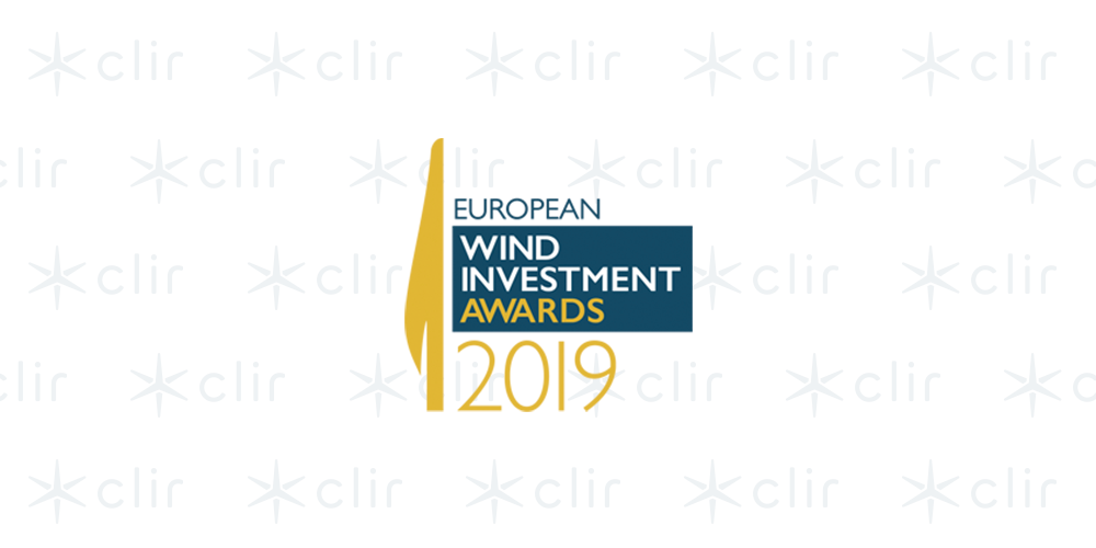 Clir Renewables scoops award win at the European Wind Investment Awards