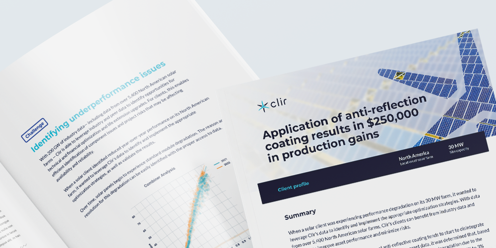 Case study of Clir's anti-reflection coating on solar panels