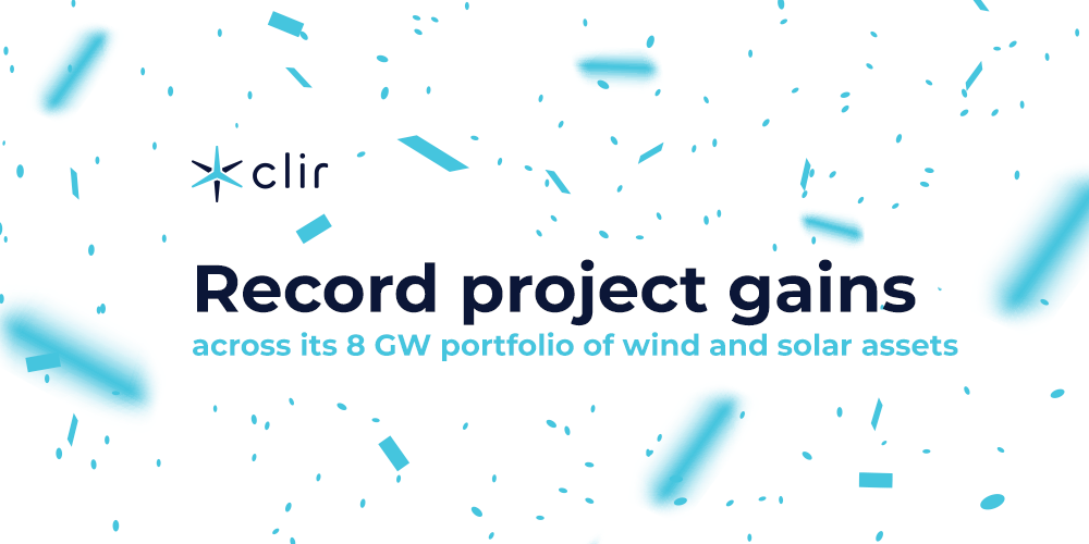 Clir achieves record project gains as investors increase focus on renewable asset performance