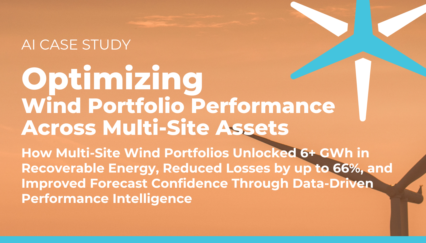 Optimizing Wind Portfolio Performance Across Multi-Site Assets-AI Case Study