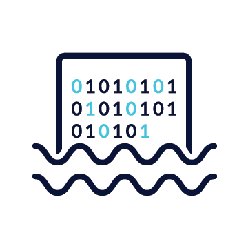 Icon of data lake