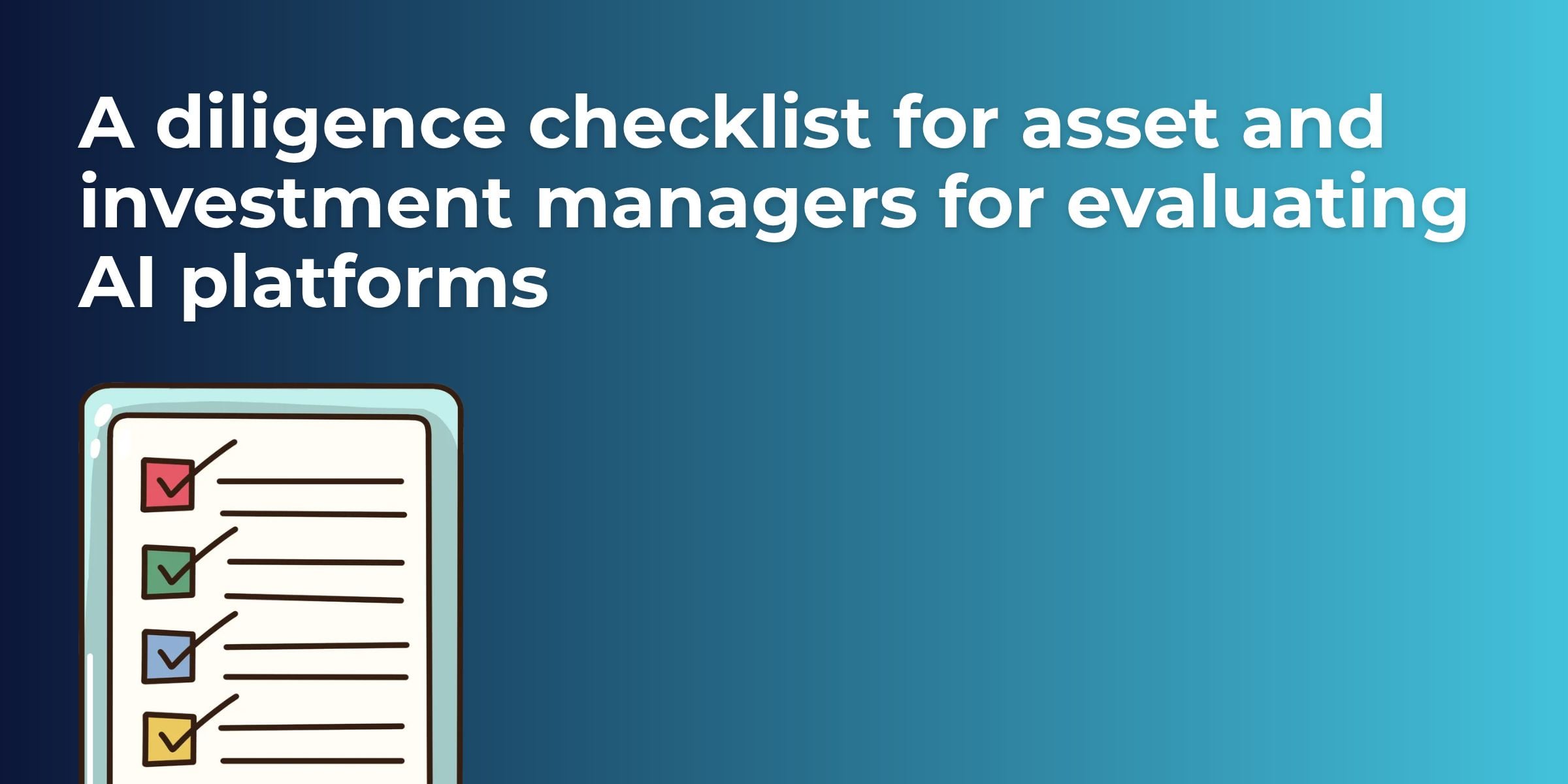 How to evaluate an AI platform for renewable asset performance Cover Image (No Button)