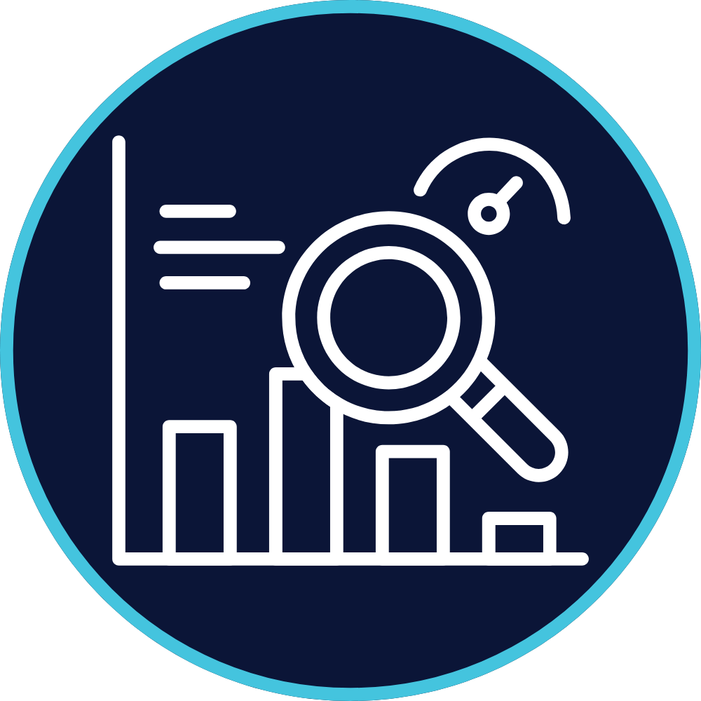 Benchmarking & Forward Looking Projections Icon 2