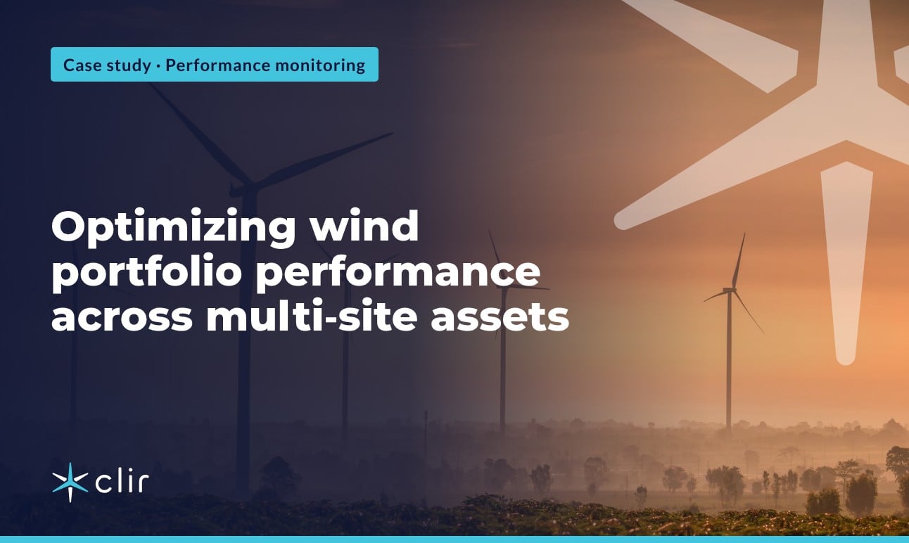 Optimizing Wind Portfolio Performance Across Multi-Site Assets-AI Case Study